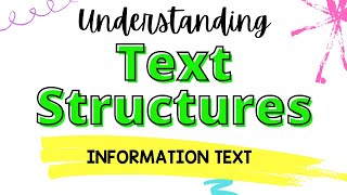 Text Structure Mini Lesson [upl. by Aisek]