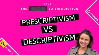 Link to Linguistics Episode 1  Prescriptivism vs Descriptivism [upl. by Hayne634]