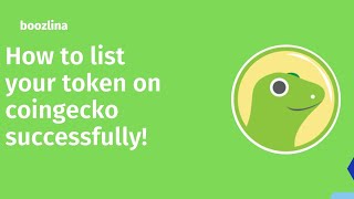 List Crypto On Coingecko Explained 2021 how to list crypto exchange 2022 [upl. by Ert190]