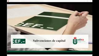 Imputación de las subvenciones de capital [upl. by Pokorny986]