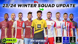 2324 Squad Update For FIFA 22 New Transfers  New Players  Winter Squad Update [upl. by Arotahs55]