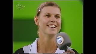 2001 Filderstadt Quarterfinal Henin vs Huber [upl. by Eekaz236]