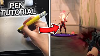 How to Use Drawing Tablet in VALORANT or Any Game TUTORIAL [upl. by Nelubez]