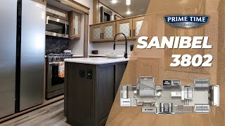 Tour the 2023 Sanibel 3802WB Fifth Wheel by Prime Time RV [upl. by Eicart]