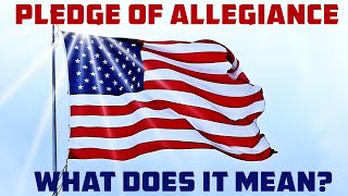 Pledge of Allegiance Why do we say it what does it mean [upl. by Zetniuq]