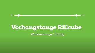 mömax Montageanleitung  Vorhangstange Rillcube 1läufig Wandmontage [upl. by Lorien]