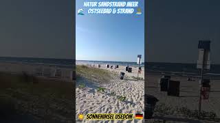 Natur und Strand  Ostseestrand und Ostseebad  Sonneninsel Usedom  Deutschland [upl. by Benita553]