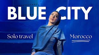 Travel with me to the Blue City of Morocco 🇲🇦💙  a little chat about intuition [upl. by Oirram]