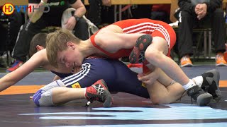 🤼  Wrestling  German Championships 2019 Cadets Freestyle  42kg Round 1  ZIEGLER vs BAGCI [upl. by Chemar975]