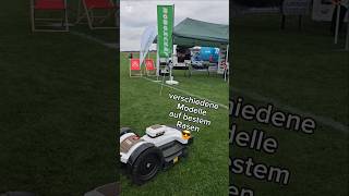 Alle Rasenroboter Marken getestet auf top Rasen bei Roboschaf GPS Kabel und Großfläche [upl. by Elocaj]