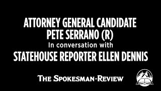 Candidate Conversations Attorney General Candidate Pete Serrano [upl. by Aihcropal]