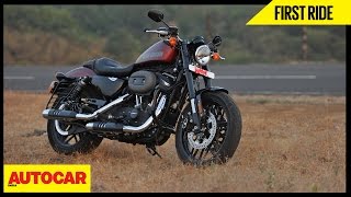 HarleyDavidson Roadster  First Ride  Autocar India [upl. by Ahsenauq]