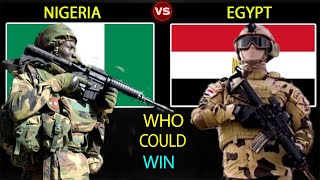 Nigeria vs Egypt military power comparison 2023  Who Would Win [upl. by Holcomb]