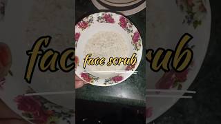 diy face scrub to remove dead skin ytshort skincare [upl. by Leasia]