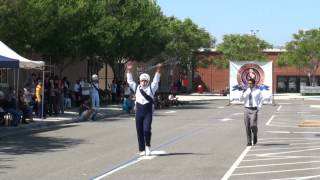 Drum Major Kenneth Barrera  Open Class Military Finals  2012 Drum Major Championships [upl. by Platon]