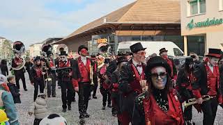 Suisse TV Les Brandons de Moudon le cortège carnavalesque Part 3 [upl. by Neelrak]