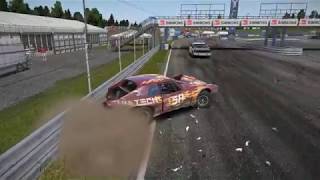 Wreckfest Banger Race custom events SlowMo SpinCrash compilation 01 [upl. by Htebi]