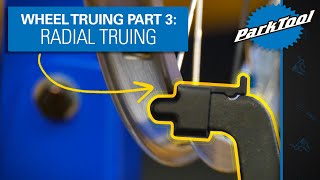 How to True a Wheel Part 3 Radial Truing [upl. by Eloc]