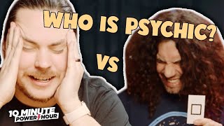 Testing our PSYCHIC Abilities ft Mortemer  10 Minute Power Hour [upl. by Niac986]