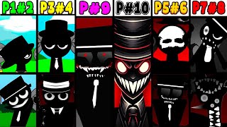 All Phases in Incredibox Sprunki Phase 2 VS Phase 3 VS Phase 4 VS Phase 5 VS Phase 6 VS Phase 710 [upl. by Adnohser]