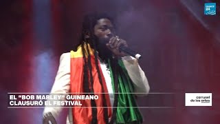 El quotBob Marleyquot guineano clausuró el festival • RFI Español [upl. by Ynnelg]