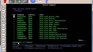 AS400 Tutorials  Command Line [upl. by Laws]