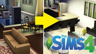 Diseñador de interiores intenta remodelar una casa en Los Sims 4  BuzzFeed Multiplayer en español [upl. by Oderfodog77]