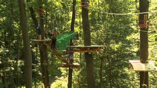 Hochseilpark und Kletterpark in Straubing Niederbayern [upl. by Whitehurst]