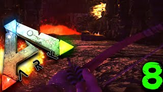 FR ARK Survival Evolved  Episode 8  UNE GROTTE MAUDITE [upl. by Atikir]