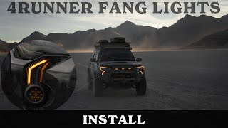 4Runner Lifestyle Fang Light Install [upl. by Eolanda]