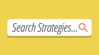 Basic Search Strategies [upl. by Anialahs]