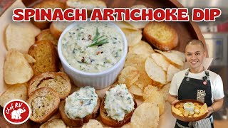 CHEF RVs SPINACH ARTICHOKE DIP [upl. by Riva]