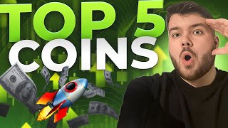 5 COINS für 100x POTENZIAL in 2025 🚀 TOP 5 COINS [upl. by Ri]