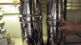 Berkey Water Filter  Comparing Big Berkey Vs Royal Berkey [upl. by Genisia]