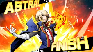 BBTAG  Jin Kisaragi  Astral Finish  Touga Hyoujin  Hiyoku Getsumei [upl. by Jock]