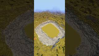 Savana biome temple build 🏯minecraft viralshortsvideo [upl. by Bascio432]