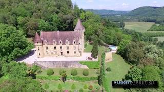 Chateau in Aquitaine  Dordogne  Outstanding Château LEGGETT 66670JF24 [upl. by Malet]