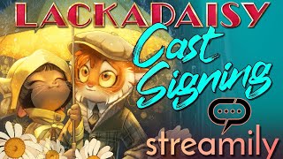 Lackadaisy Streamily Signing Pt 3 [upl. by Benedic438]