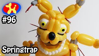 Springtrap FNAF  Balloon  Win  Fail  96 [upl. by Polak507]