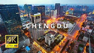 Chengdu China 🇨🇳 in 4K ULTRA HD 60FPS video by Drone [upl. by Mitchell]