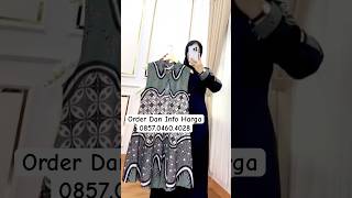 Best Seller Gamis Batik Terbaru 2025 Kekinian Ccok Dipakai ke Segala Acara gamisbatik gamisterbaru [upl. by Ahswat]