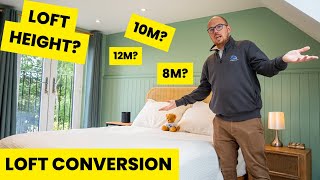 How Much Roof Height Do I Need For A Loft Conversion [upl. by Lierbag]