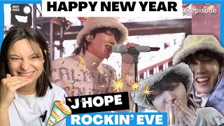 J Hope  Bastidores amp Performance Rockin Eve 2023 Feliz Ano Novo ARMY 💜🍾🎉 [upl. by Becca]