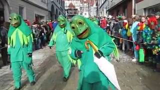 14 Fasching 2018 Rosenmontagsumzug in Pfullendorf Feuerhexen Saulgau BauFachForum Baulexikon Se [upl. by Lrig]