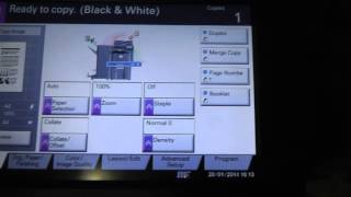 how to do booklet with taskalpha taskalfa 3050ci kyocera photocopier HD [upl. by Sorilda]