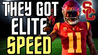 Elijah Newby Too FAST For College Football  4⭐️ USC Trojans Linebacker Recruit  Highlights [upl. by Anstus]