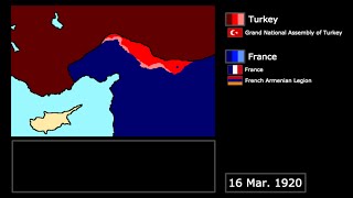 Wars The FrancoTurkish War 19201921 Every Fortnight [upl. by Moffitt10]