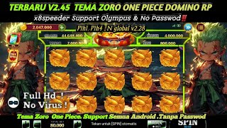 NEW UPDATE ❗update apk mod domino RPampGLOBAL v245 tema zorro full hd support x8speder NO PW 💯 [upl. by Otrebron]