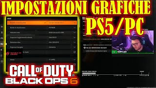 LE MIGLIORI IMPOSTAZIONI GRAFICHE PER PS5 E PC [upl. by Brandie52]