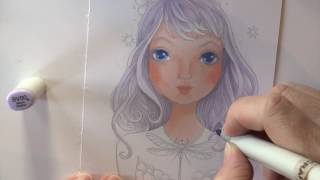 Using the Copic Lavender Multiliner [upl. by Melodee39]